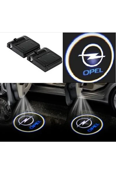 Opel Araçlarına Kapı Altı Led Logo Mesafe Sensörlü Yeni Nesil ürün görseli 1