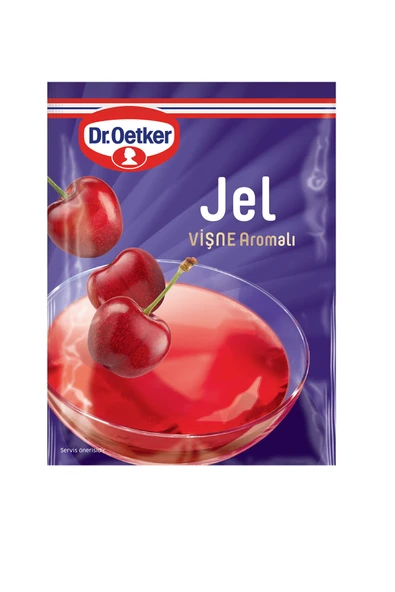 Dr. Oetker Jel Vişne Aromalı 100 gr ürün görseli 1