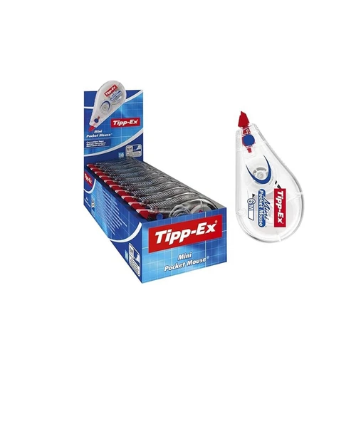 Tipp-Ex Mini Pocket Mouse Şerit Silici 6M 10 adet ürün görseli 1