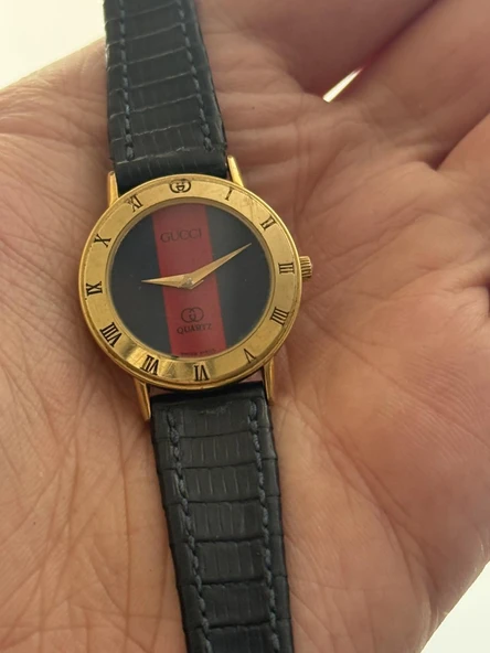 Gucci 3000 27mm Deri Kordon Kadın Kol Saati 2.El ürün görseli 1