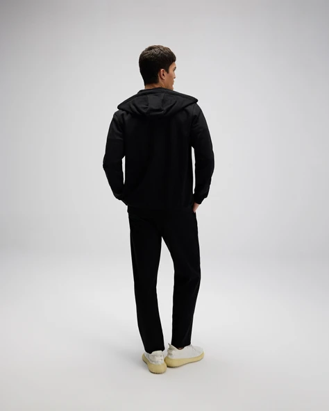 Ellesse Fermuarlı Kapüşonlu Sweatshırt - Resim 5