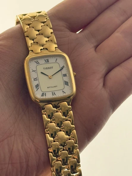 PTTAVM: Tissot Styllist Çelik Kordon Kadın Kol Saati 2.El
