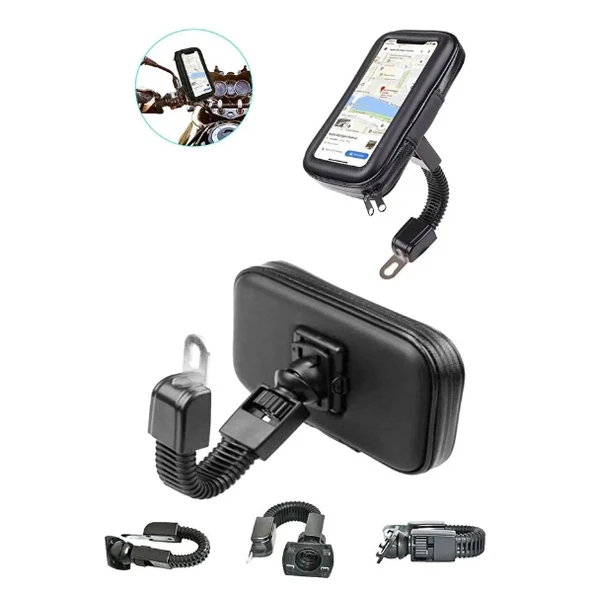 Su Geçirmez Motosiklet Telefon Tutucu ürün görseli 1
