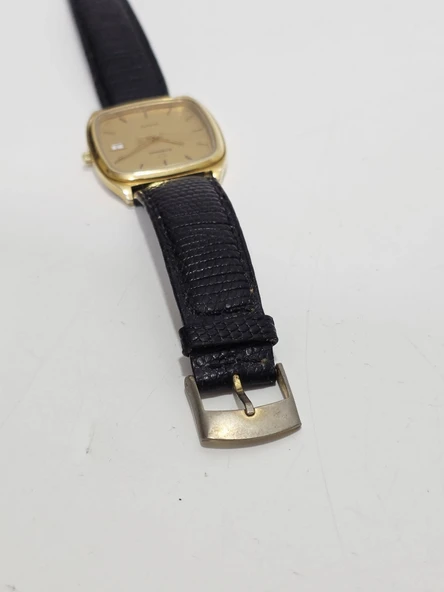 Eterna Deri Kordon Quartz Kadın Kol Saati 2.El - Resim 7