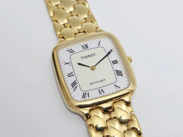 Tissot Styllist Çelik Kordon Kadın Kol Saati 2.El - Resim 3
