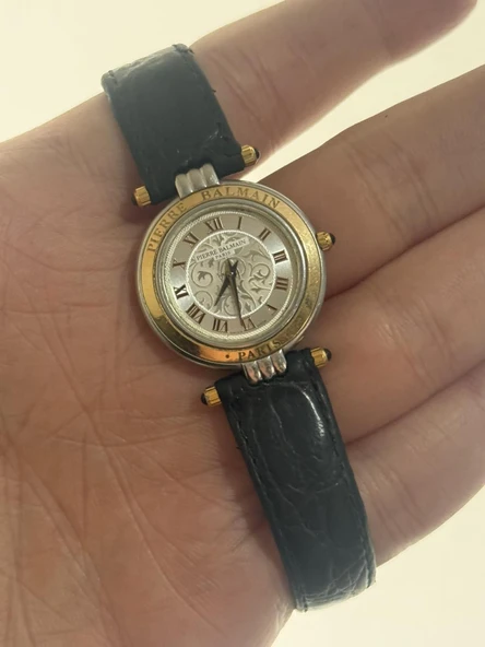 Pierre Balmain Paris 29mm Deri Kordon Kadın Kol Saati 2.El ürün görseli 1