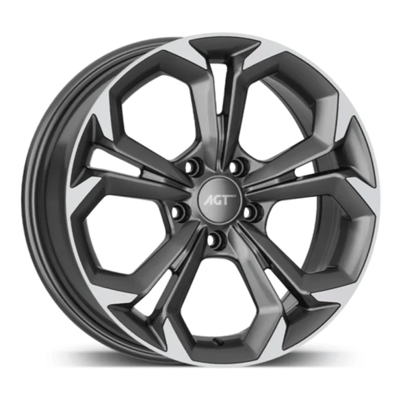 5*114,3*17*7.0 ET40 CH67.1 GUN METAL DİAMOND ürün görseli 1