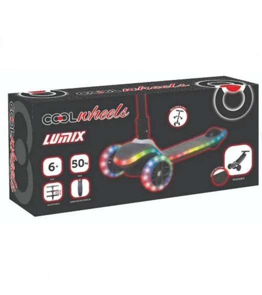 Lix Scooter Renkli Işıklı - Resim 4