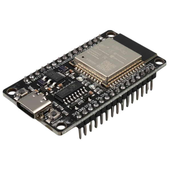 ESP32 Wifi Bluetooth Geliştirme Kartı Type-C Girişli 38 Pin Çift Çekirdekli Mikrodenetleyici ürün görseli 1
