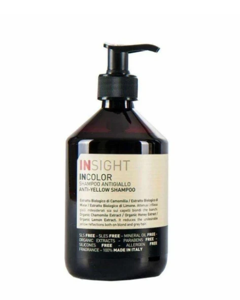 Insight Incolor Anti Yellow Silver Boyalı Saçlar Şampuanı 400ml ürün görseli 1