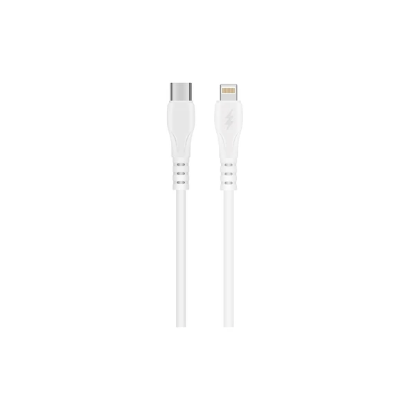 Type-C Lightning Şarj Kablosu 20W Hızlı Şarj iPhone Data ve Şarj Kablosu ürün görseli 1