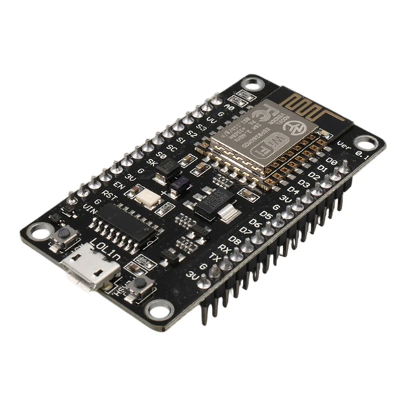 ESP-12E Tabanlı Nodemcu V3 Wifi Mikrokontrolcü Modülü Iot Geliştirme Kartı ürün görseli 1