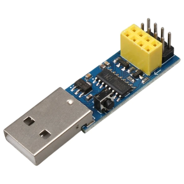 ESP-01S ESP PROG USB Programlayıcı Modül CH340C Çip Otomatik Resetli V1.0 ürün görseli 1