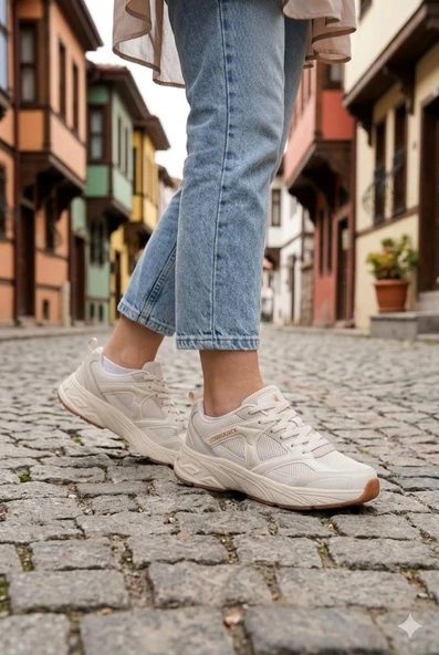 NaptimeFW22アイボリー PTTAVM: Lumberjack Opıya Wmn 6FX Rahat Hafif Sneaker Kadın Spor