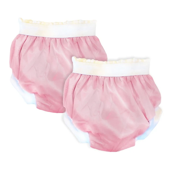 Sema Baby 2'li Lüks Alıştırma Külodu 10-15 kg - Pembe ürün görseli 1