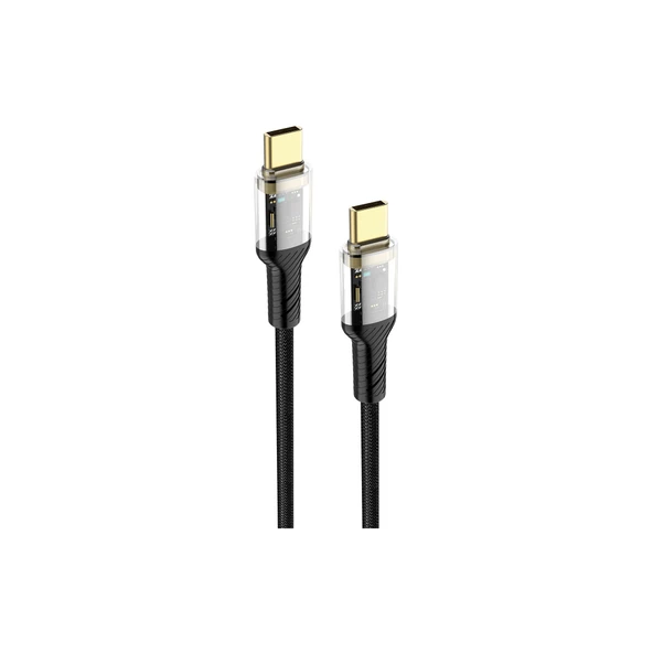 Type-C to Type-C Şarj Kablosu 60W Hızlı Şarj USB-C Data ve Şarj Kablosu ürün görseli 1