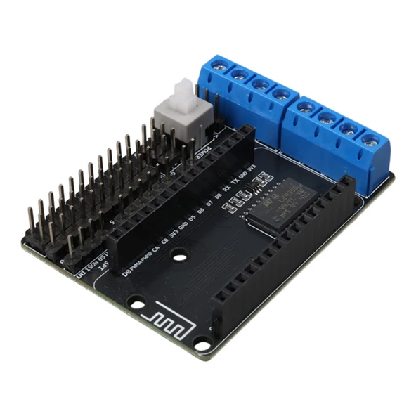 L293D Çift Kanallı Motor Sürücü Modülü Nodemcu ESP-12E İçin Genişletme Kartı ürün görseli 1