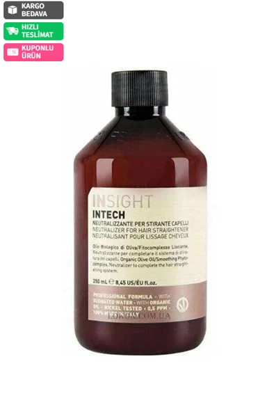 Insight Intech Düzleştirici Nötrazilatör Saç Losyonu 250ml ürün görseli 1