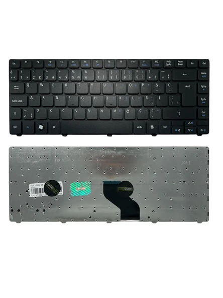Acer ile Uyumlu MP-09G26TQ-442, MP-09G43U4-442 Notebook Klavye Siyah TR ürün görseli 1