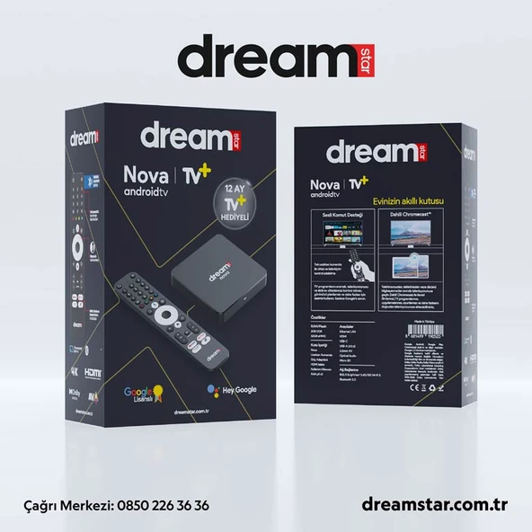 DREAMSTAR NOVA ( 1YIL TV+ HEDİYE) ürün görseli 1