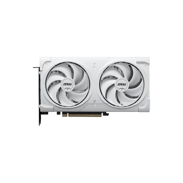 MSI VGA GEFORCE RTX 5060 TI 16G VENTUS 2X OC WHITE PLUS RTX5060TI 16GB GDDR7 128B DX12 PCIE 5.0 X16 (3XDP 1XHDMI) ürün görseli 1