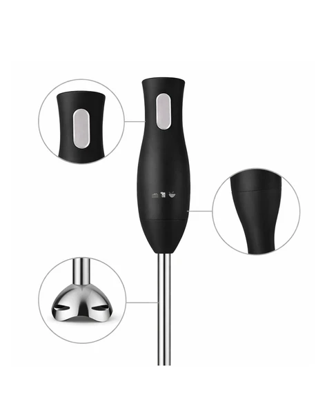 Mutfak El Blenderı Paslanmaz Çelik Uçlu Ergonomik Tasarım - Resim 4