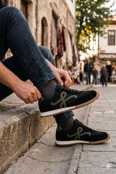 Pepita E472 Rahat Özel Tasarım Spor Sneaker Erkek Ayakkabı ürün görseli 1