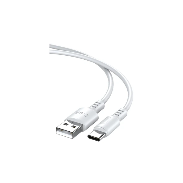 Type-C Şarj Kablosu 2A Data ve Şarj Kablosu USB Type-C Android Şarj Kablosu ürün görseli 1