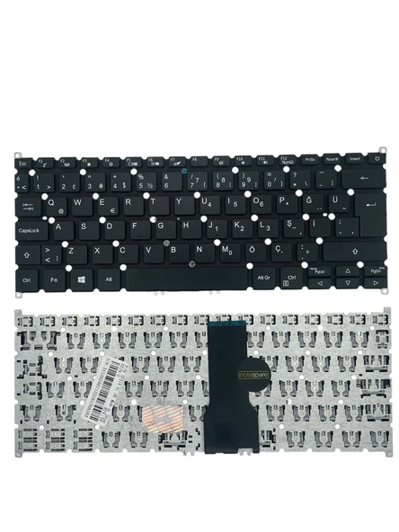 Acer ile Uyumlu Swift 3 SF314-41G NX.HFHEY.001 Notebook Klavye Siyah Versiyon 1 ürün görseli 1