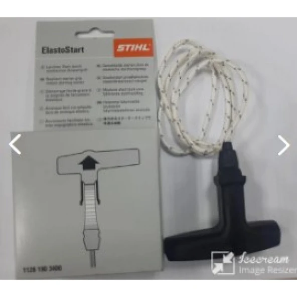 Stihl ElastoSTART STİHL MS361+MS362 MOTORLU TESTERE STARTER İPİ VE TUTMA SAPI ORİJİNALDİR. ürün görseli 1