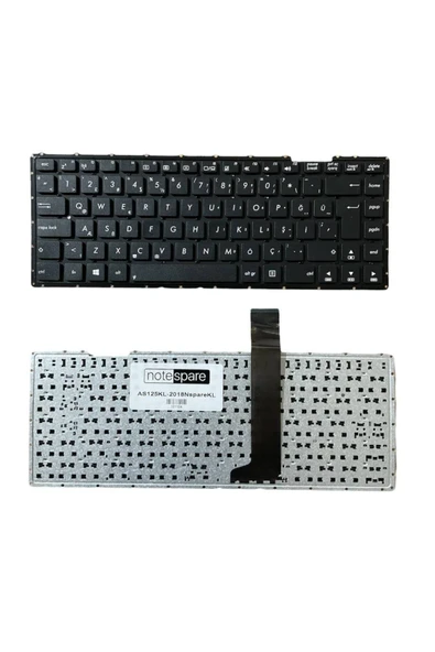 ASUS Uyumlu X450CA-WX242D, X450CA-WX243D, X450CA-WX275H Klavye Siyah TR ürün görseli 1