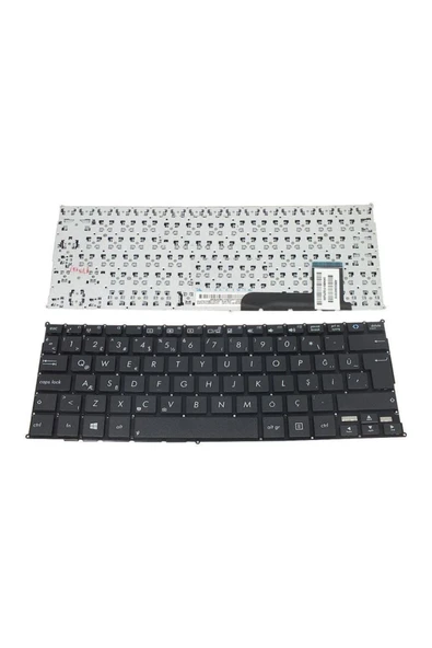 Asus ile Uyumlu VivoBook Q200E-AR5B125, Q200E-BCL0803E Notebook Klavye Siyah TR ürün görseli 1