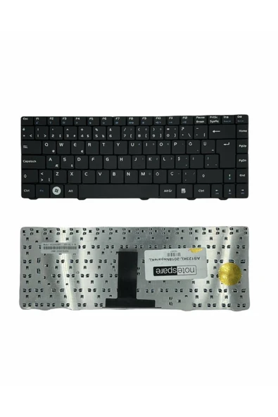 Asus ile Uyumlu F80Q-A1, F80Q-X2AM, F80Q-X4F, F81SE-200DV Notebook Klavye Siyah TR ürün görseli 1