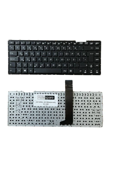 Asus ile Uyumlu X401A-WX088R, X401A-WX321H Notebook Klavye Siyah TR ürün görseli 1