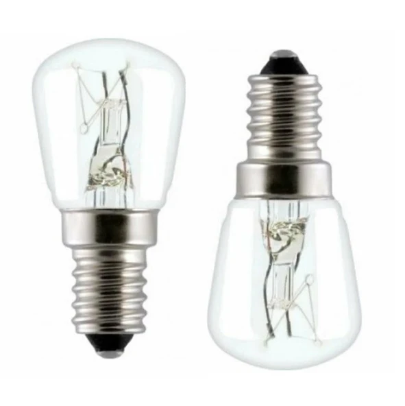 Dominox İle Uyumlu Ankastre Davlumbaz Buzdolabı Fırın 15 Watt Mini Halojen Ampül 2 Adet ürün görseli 1