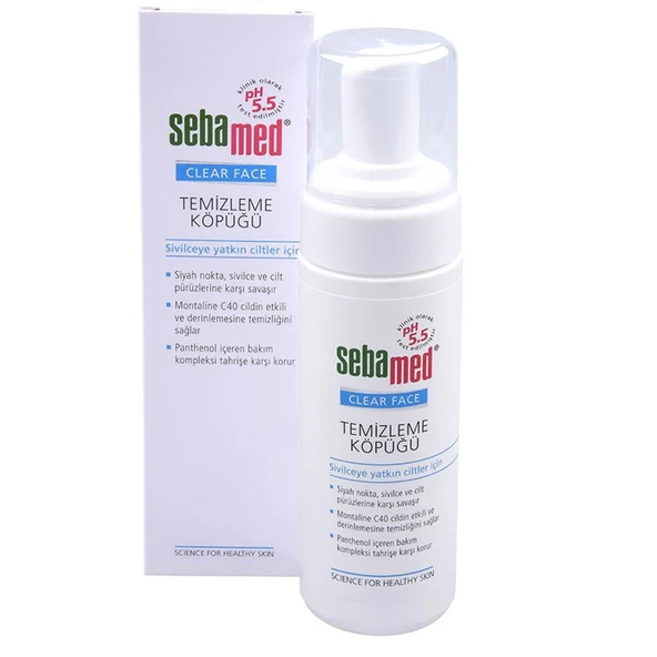 Sebamed Clear Face Temizleme Köpüğü 150 ml. ürün görseli 1