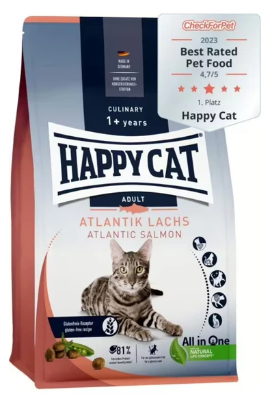 Happy Cat Culinary Somonlu Yetişkin Kedi Maması 4 Kg ürün görseli 1