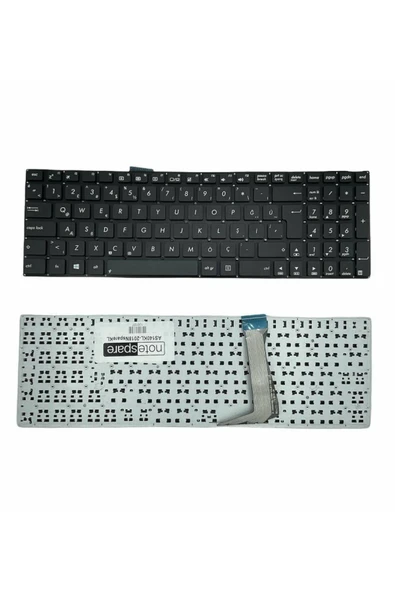 ASUS Uyumlu E502MA-XX0004D, E502MA-XX0004T, E502MA-XX0016D, E502MA-XX0016H Klavye Siyah TR ürün görseli 1
