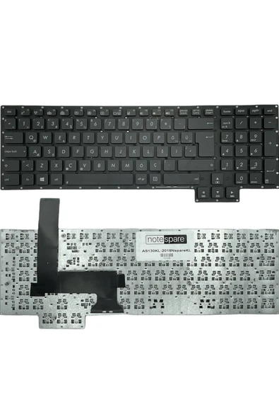 ASUS Uyumlu ROG G750JZ-T4232H Klavye Siyah TR ürün görseli 1
