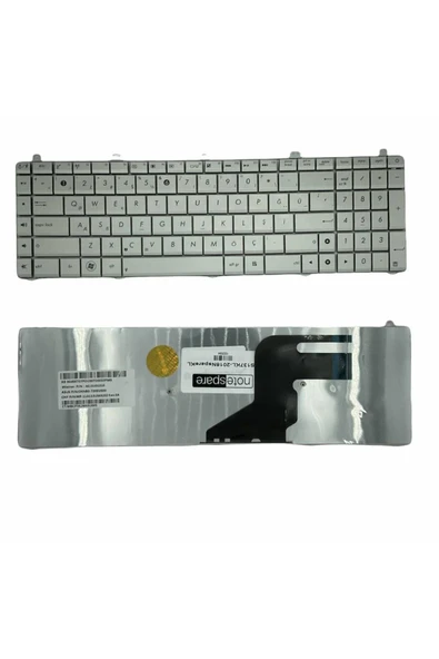 ASUS Uyumlu N55SF-S1207V, N55SF-S1209V, N55SF-S1262V, N55SF-S1273V Klavye Gümüş Gri TR ürün görseli 1