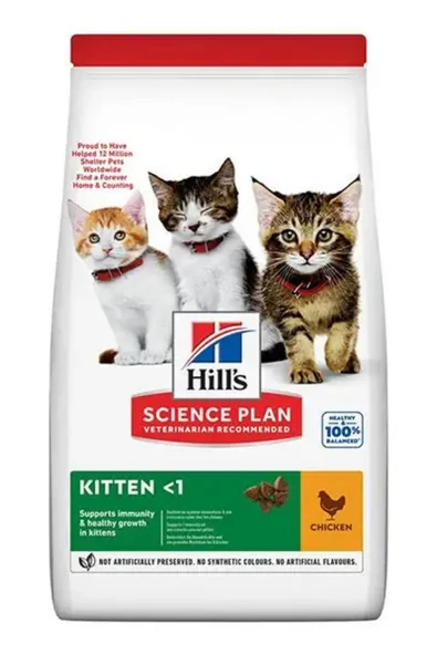 Hill's SP Tavuklu Yavru Kedi Maması 1.5KG ürün görseli 1