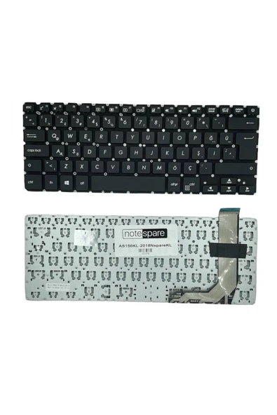 ASUS Uyumlu X407UA-EB268T, X407MA-BV320T, X407UA-BV369T Klavye Siyah TR ürün görseli 1