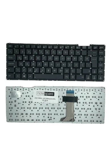 ASUS X453MA-BING-WX149B, X453MA-BING-WX175B Klavye Siyah TR ürün görseli 1
