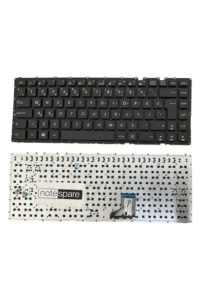 ASUS Uyumlu K401UB-FR028D, K401UB-FR038T, K401UB-FR039T, K401UQ-FA074T Klavye Siyah TR ürün görseli 1