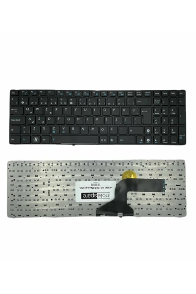 ASUS Uyumlu X54C-SX019D, X54C-SX025V, X54C-SX026V, X54C-SX029H Klavye Siyah TR ürün görseli 1
