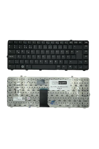 Dell ile Uyumlu PP33L, PP39L, TR324, W860J, WT722 Notebook Klavye Siyah TR ürün görseli 1