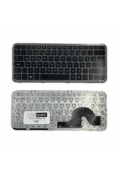 Hp ile Uyumlu 573148-001, 573148-031, 573148-041, 573148-141 Notebook Klavye Siyah TR ürün görseli 1