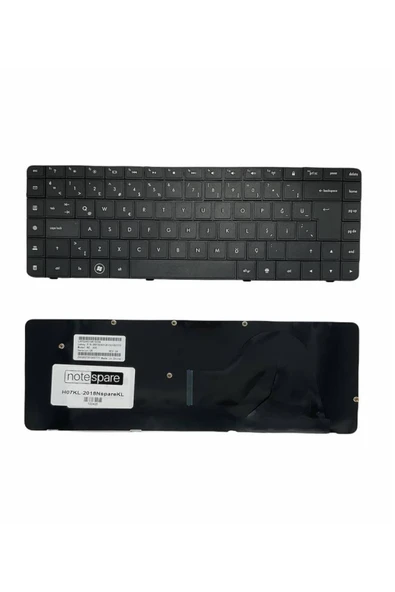 Hp ile Uyumlu Compaq Presario CQ56-235ST (LM469EA), CQ56-240ET (LV081EA) Notebook Klavye Siyah TR ürün görseli 1