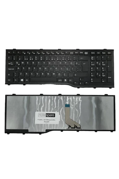 Fujitsu Siemens ile Uyumlu N532/G21 Notebook Klavye Siyah TR ürün görseli 1