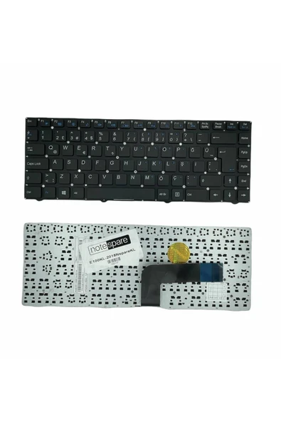 Exper ile Uyumlu MP-12B86TQ-430, MP-12B86TQ-4301W, MP-12B86TQ-4306W Notebook Klavye Siyah TR ürün görseli 1